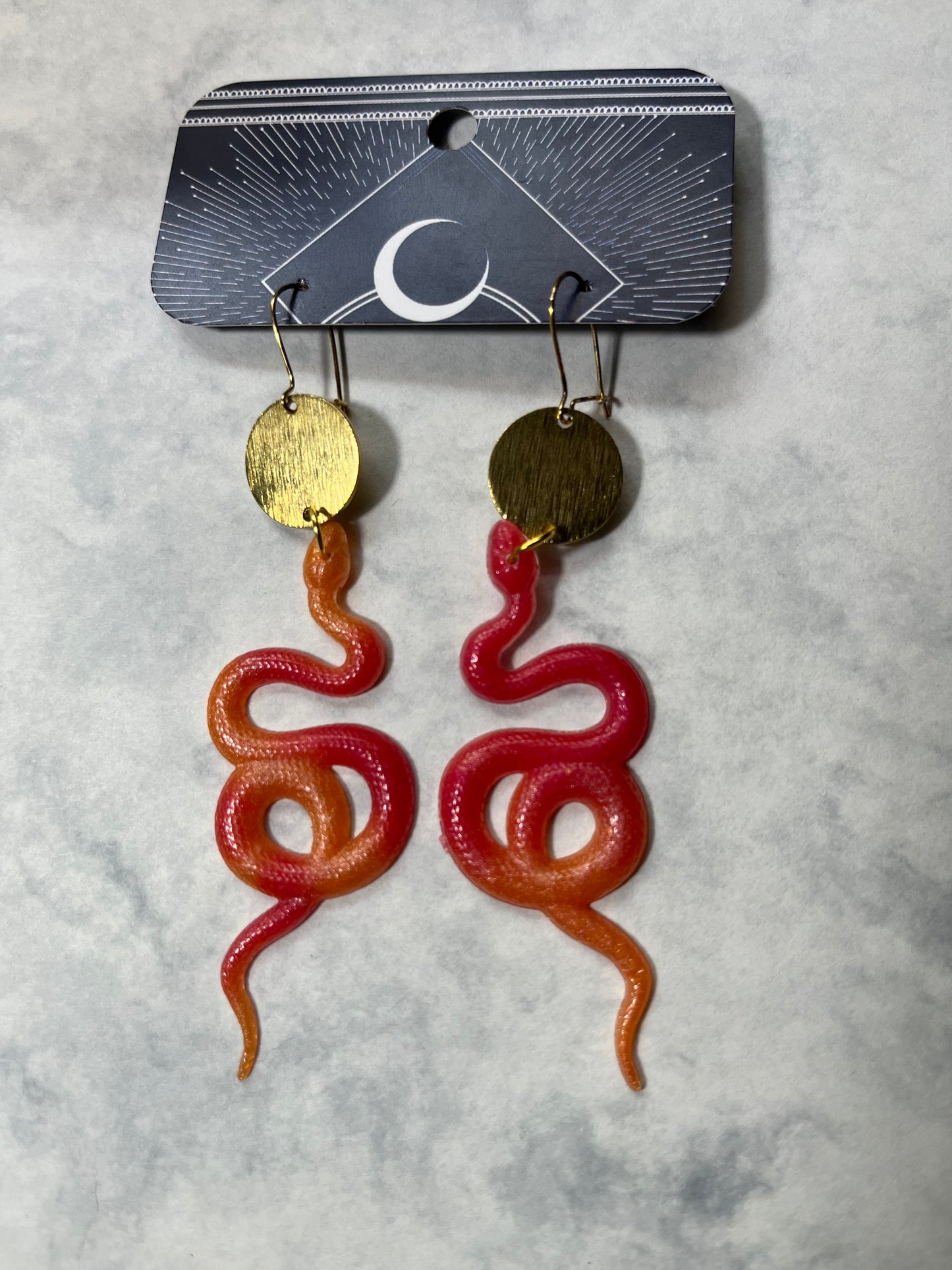 Resin Snake Dangles