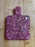Pink Princess Jeweled Coaster
