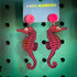 Seahorse Dangle Earrings