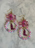 "Let's Go Girls" Hoop Earrings