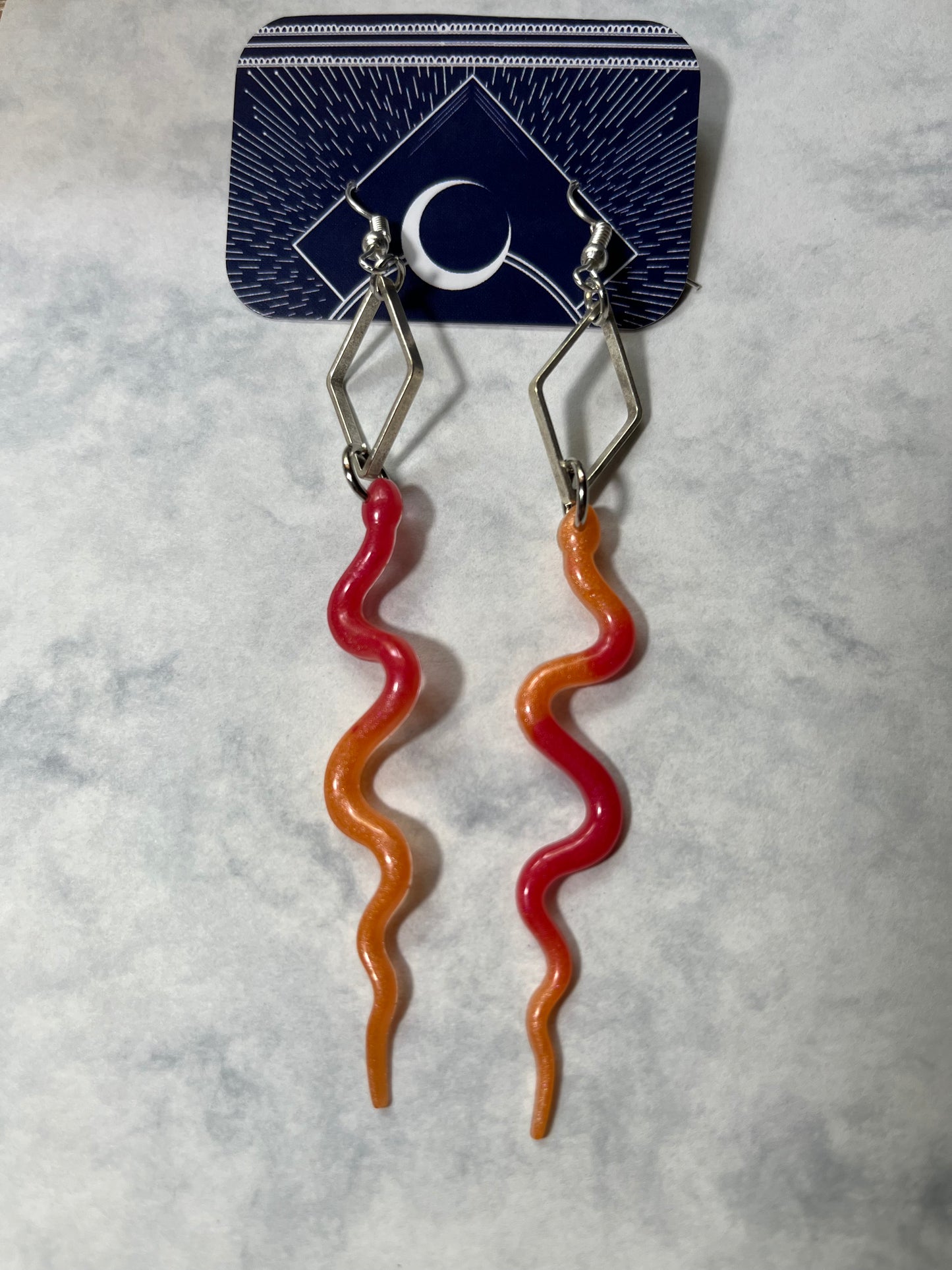 Resin Snake Dangles