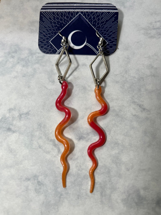Resin Snake Dangles