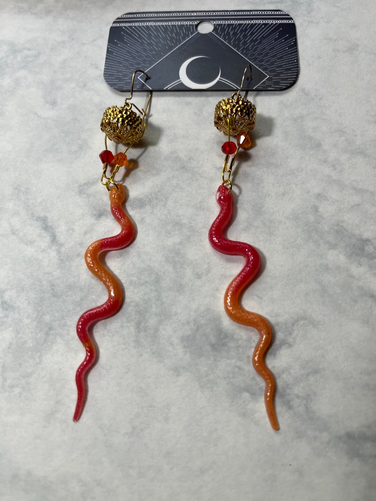 Resin Snake Dangles