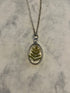 Resin Plant Frame Necklaces
