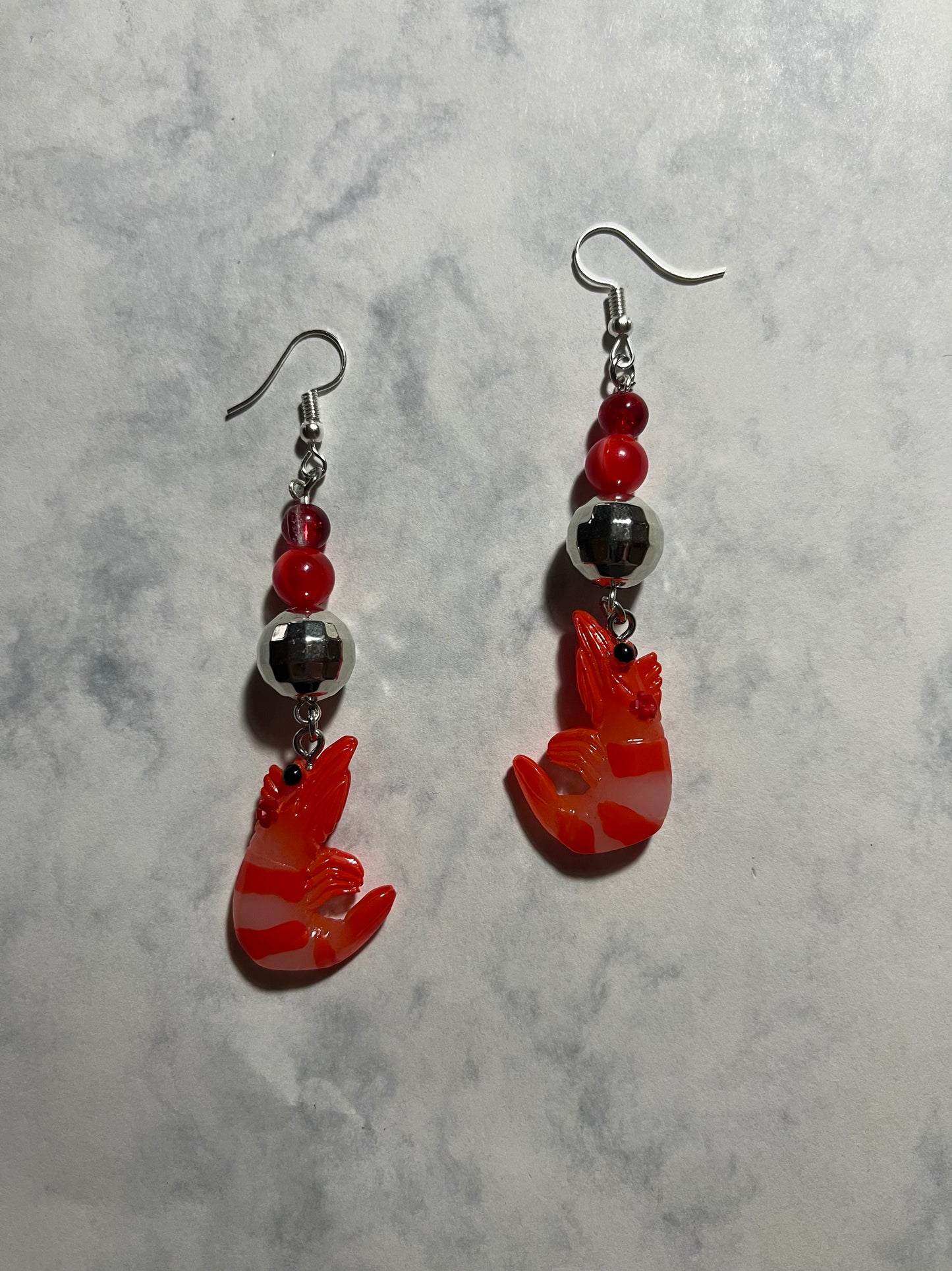 Disco Shrimp Earrings