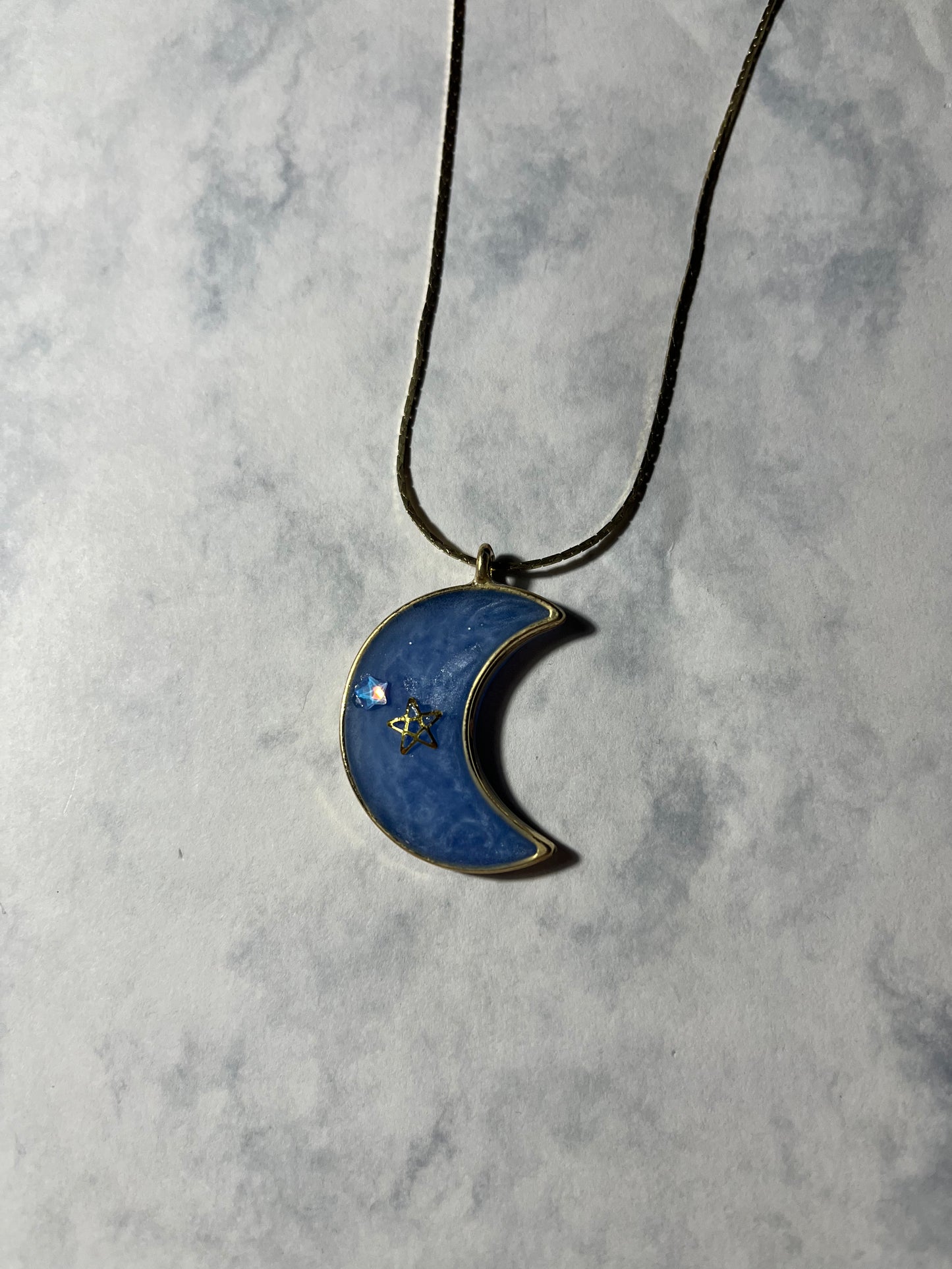 Solid Color Resin Necklace