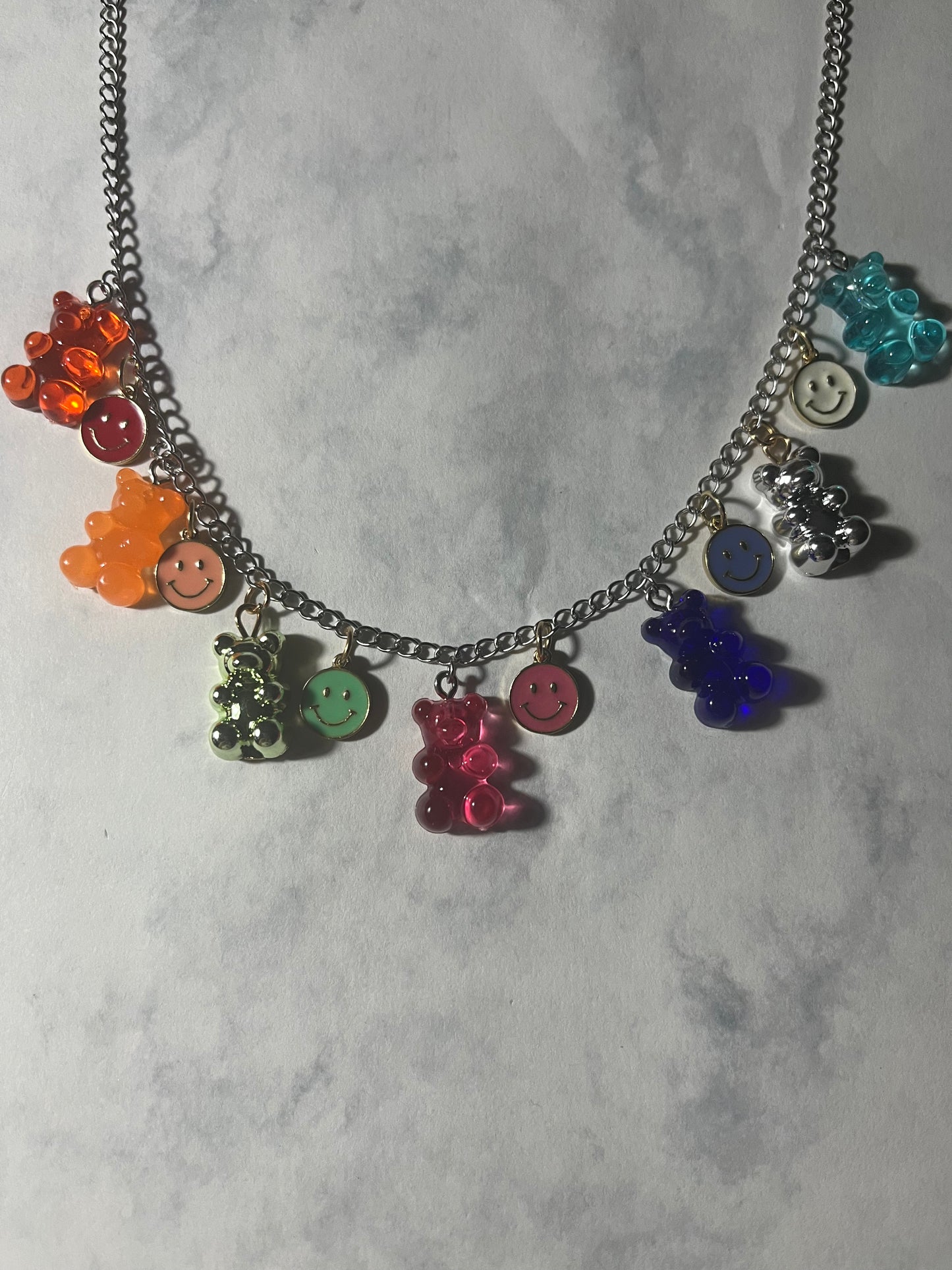 Gummi Bear & Smilies Necklace