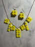 Lego Earring & Necklace Set