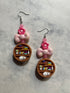 Bookshelf Earrings