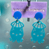 Squid Dangle Earrings