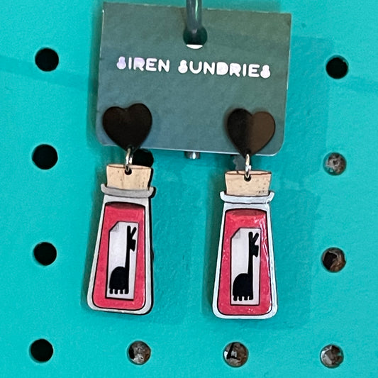 LLAMA POTION EARRINGS