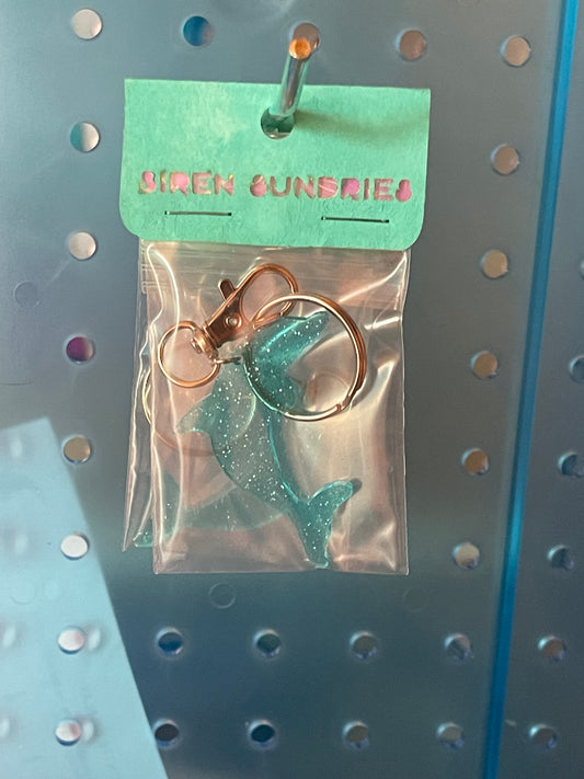 Dolphin Acrylic Keychain