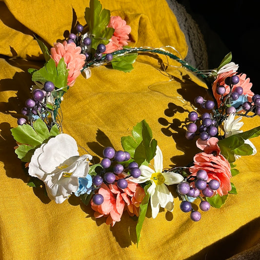 Lighted Flower Crown
