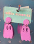 Ghost Dangle Earrings