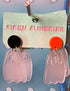 Ghost Dangle Earrings