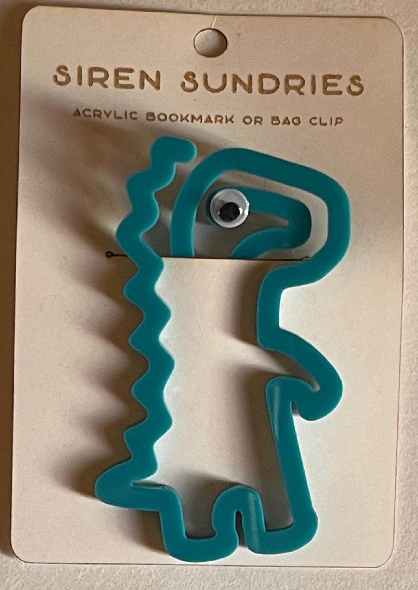 Acrylic Bookmark or Bag Clip
